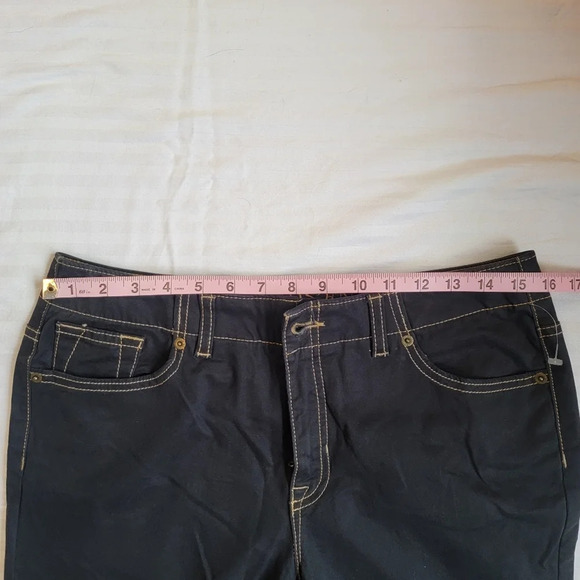 NWOT Lands End Sateen Hollywood Flare Jeans Fit 1 Size 8 - Picture 8 of 12